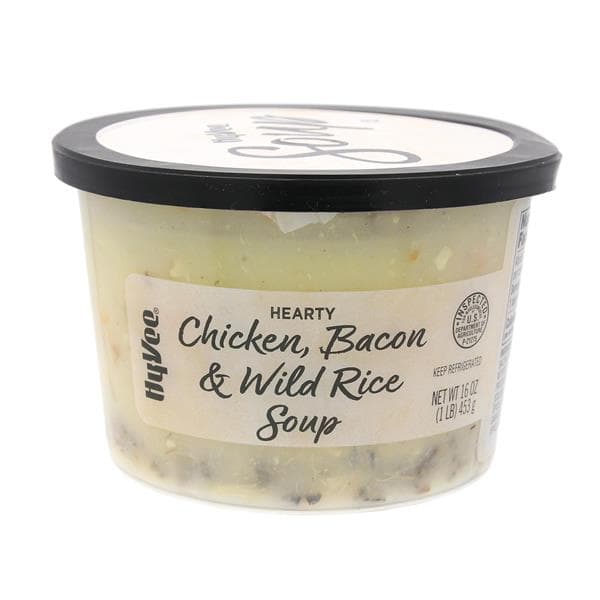 Hy-Vee Hearty Chicken Bacon & Wild Rice Soup