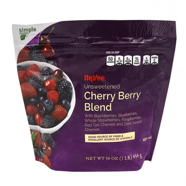 Hy-Vee Cherry Berry Blend Unsweetened