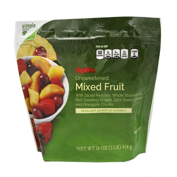 Hy-Vee Mixed Fruit Unsweetened