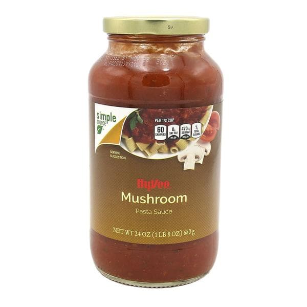 Hy-Vee Mushroom Pasta Sauce
