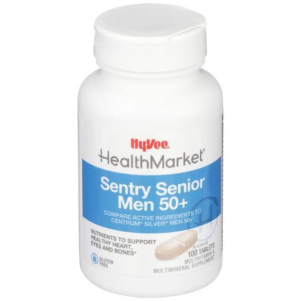 Hy-Vee Health Market Sentry Senior Multivitamin & Multimineral Supplement