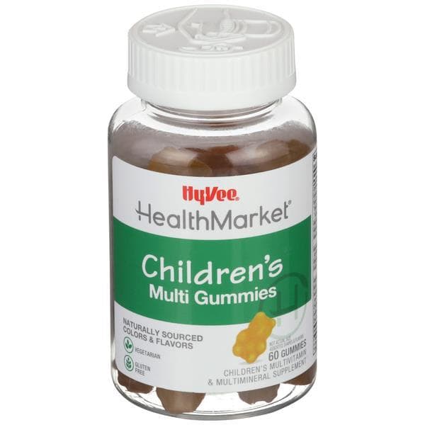 Hy-Vee Healthmarket Children'S Gummy Multivitamin Dietary Supplement