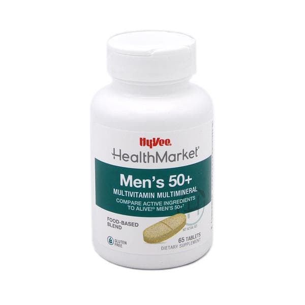 Hy-Vee Healthmarket Men'S 50+ Multivitamin Multimineral