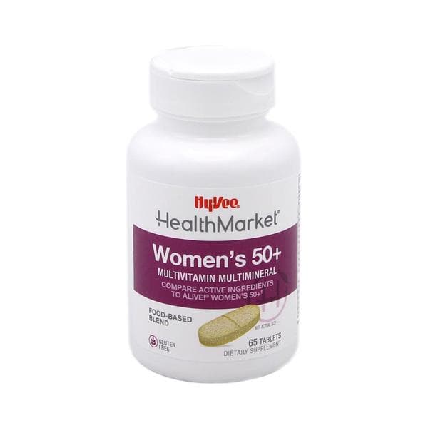 Hy-Vee Healthmarket Women'S 50+ Multivitamin Multimineral