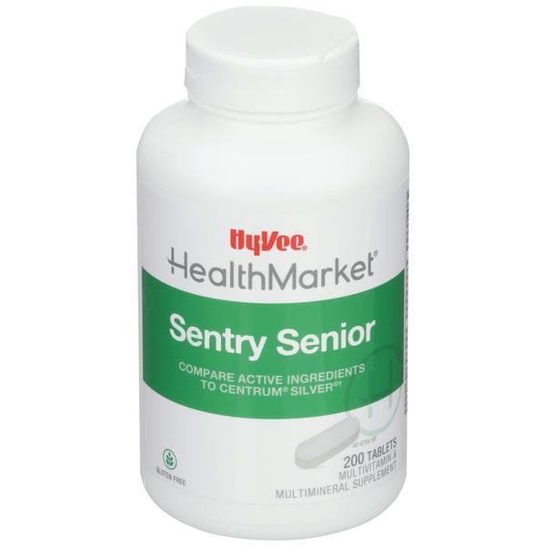 Hy-Vee Healthmarket Sentry Senior Multivitamin & Multimineral