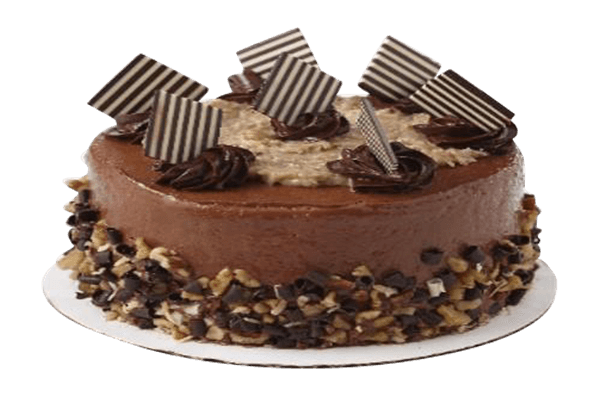 Bakery Fresh 7" German Chocolate Double Layer Round Cake