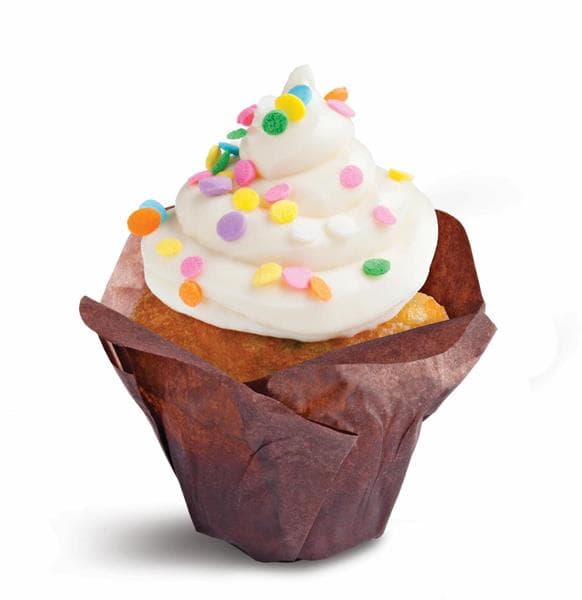 Mini Confetti Birthday Cupcake