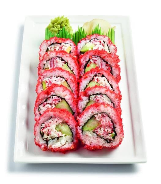 Cheetos Flamin' Hot Sushi Roll