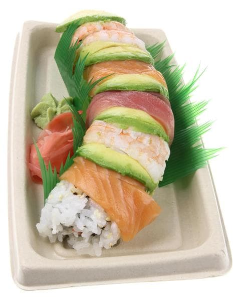Nori Sushi Rainbow Roll