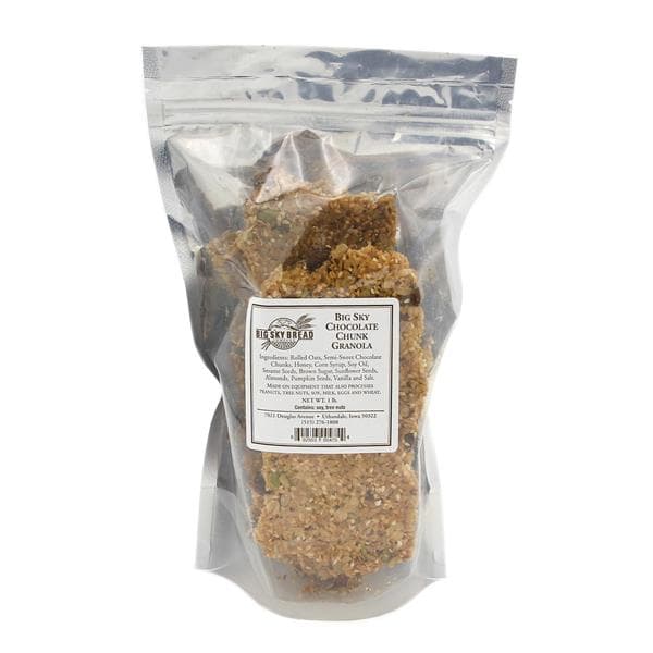 Big Sky Bread Company Big Sky Chocolate Chunk Granola