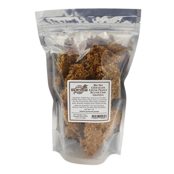 Big Sky Bread Company Chocolate Chunk Peanut Butter Chip Granola