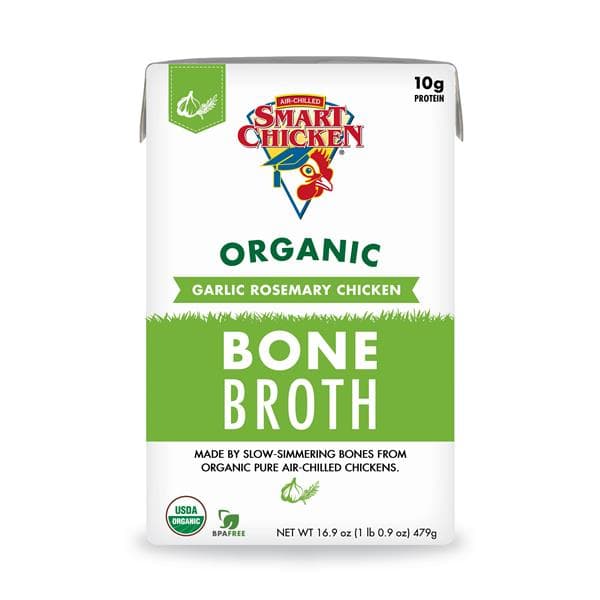 Smart Chicken Organic Garlic Rosemary Chicken Bone Broth