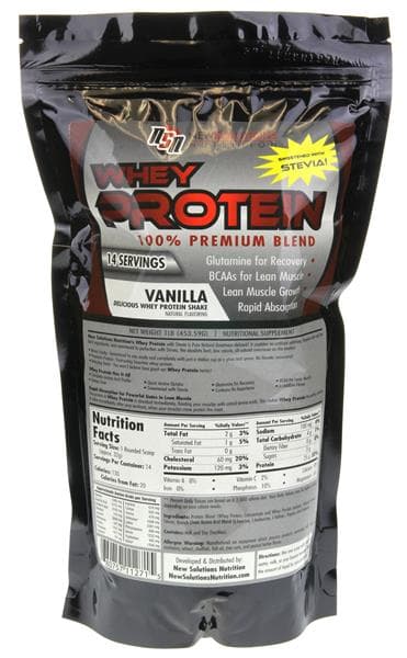 New Solutions Nutrition Whey Protein Vanilla With Stevia