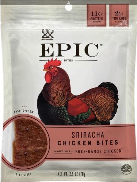 Epic Chicken Sriracha Bites
