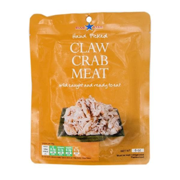 Blue Star Hand Picked Claw Crab Meat