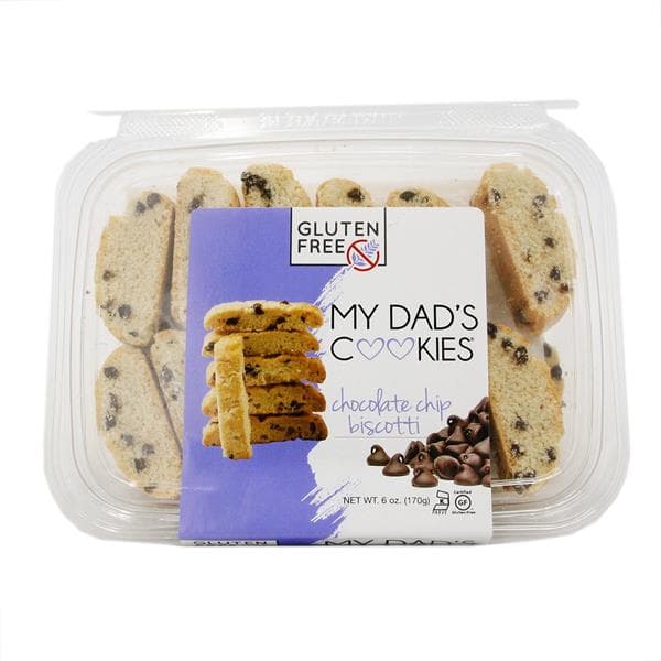 My Dad'S Gluten Free Cookies Chocolate Chip Biscotti