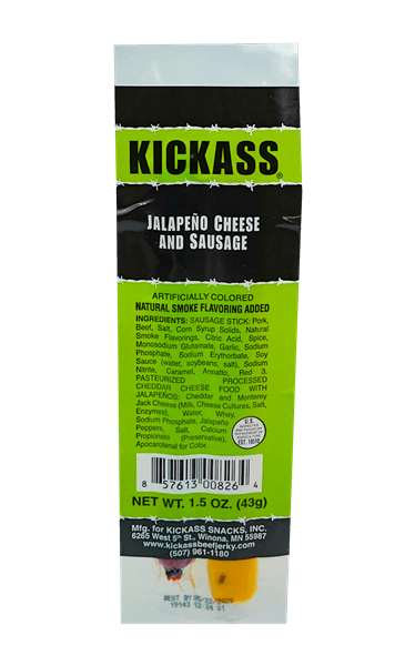 Kickass Jalapeno Cheese And Sausage