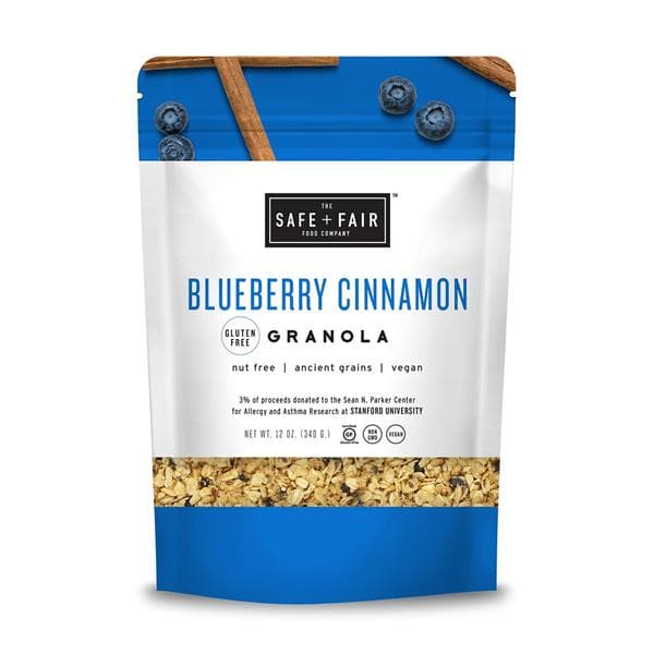 Safe + Fair Blueberry Cinnamon Granola