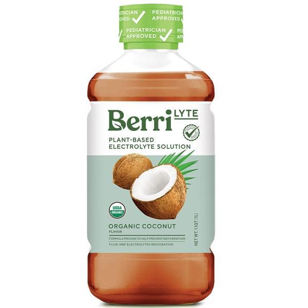 Berri Lyte Organic Coconut- Plant-Based, Organic Electrolyte Solution