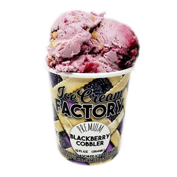 Ice Cream Factory Blackberry Cobbler