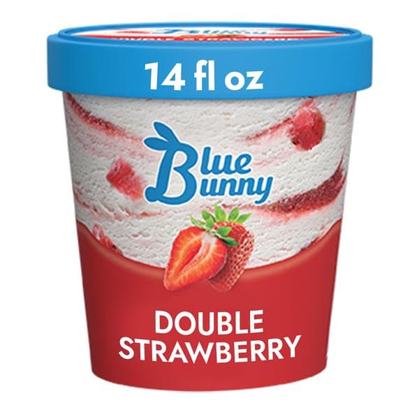 Blue Bunny Double Strawberry Dessert