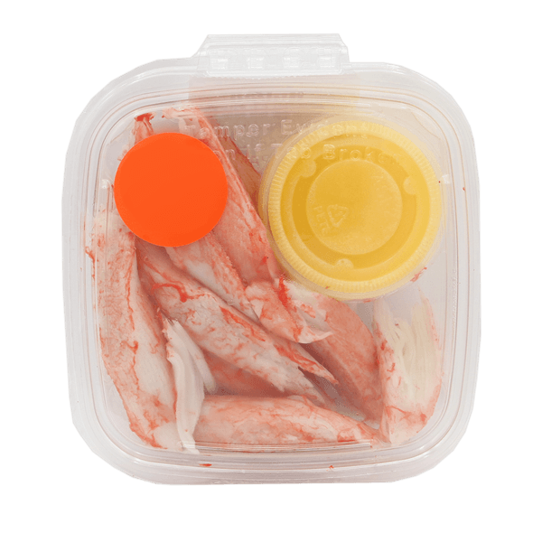 Imitation Crab With Garlic Butter