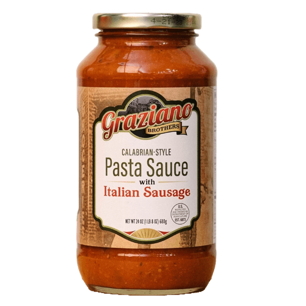 Graziano Bros. Calabrian Pasta Sauce W/Italian Sausage