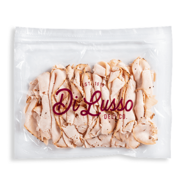 Di Lusso Premium Sliced Cracked Peppered Turkey Breast Grab And Go