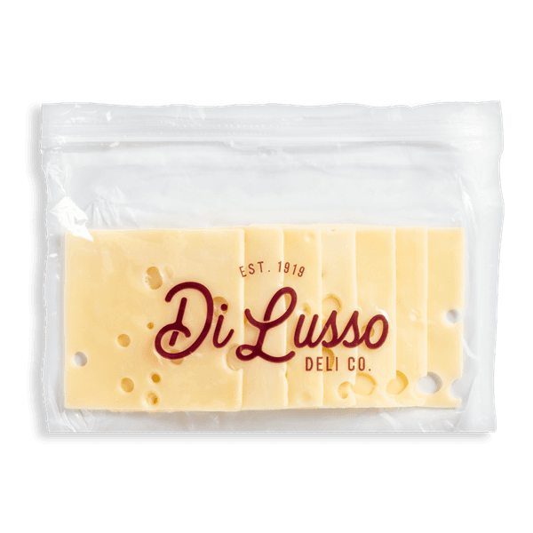 Di Lusso Premium Sliced Swiss Cheese Grab And Go