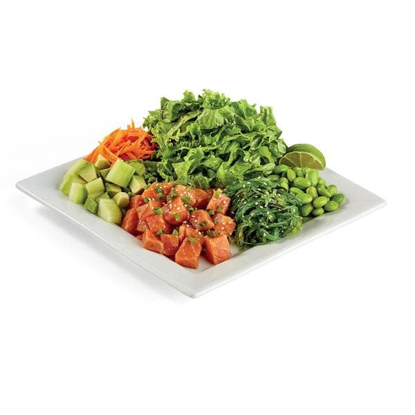 Nori Sushi Salmon Poke Bowl