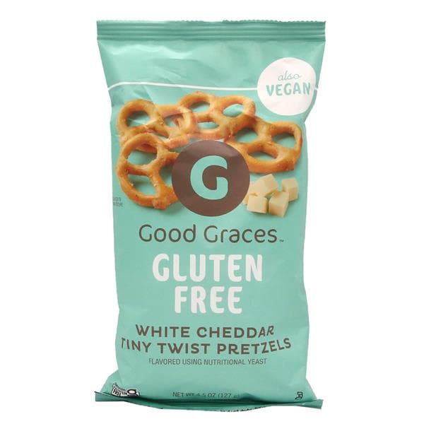 Good Graces Gluten Free White Cheddar Tiny Twist Pretzels