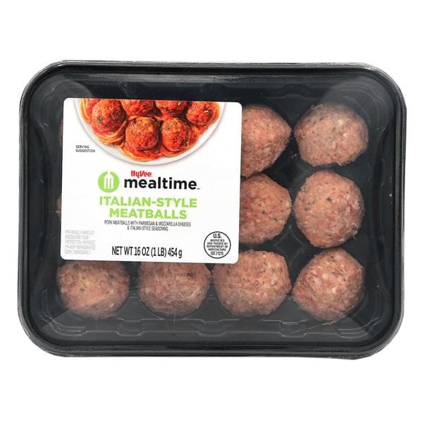 Hy-Vee Mealtime Italian-Style Meatballs