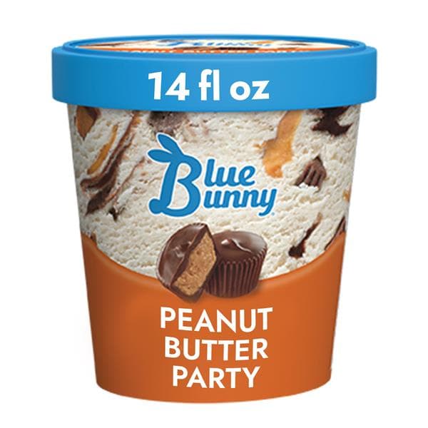 Blue Bunny Peanut Butter Party Dessert