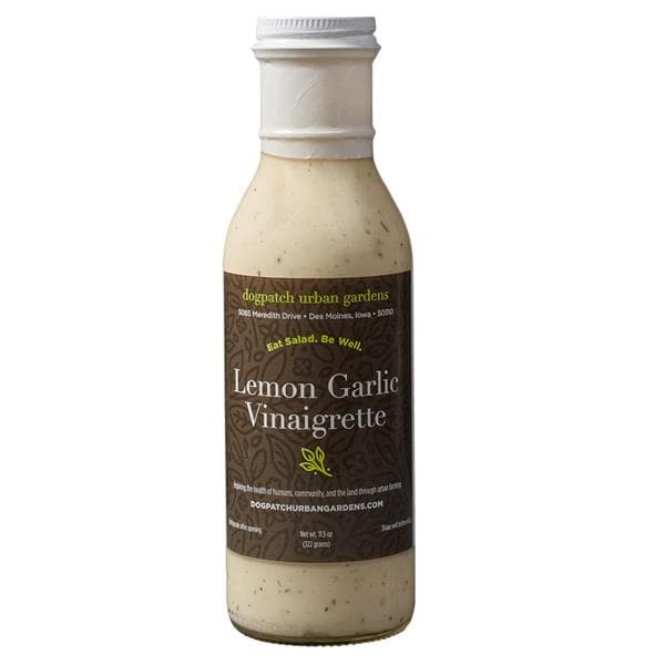 Dogpatch Urban Gardens Lemon Garlic Vinaigrette Salad Dressing