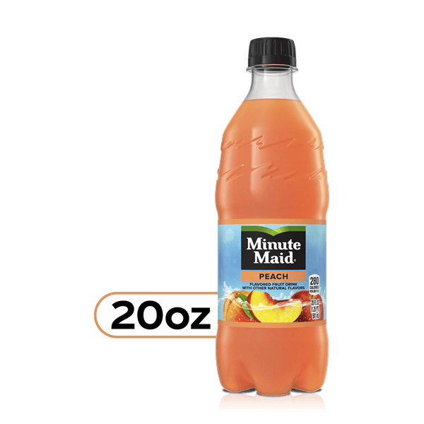 Minute Maid Peach Flavored Fruit Drink