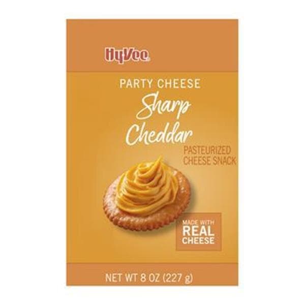 Hy-Vee Sharp Cheddar Flavor Party Cheese