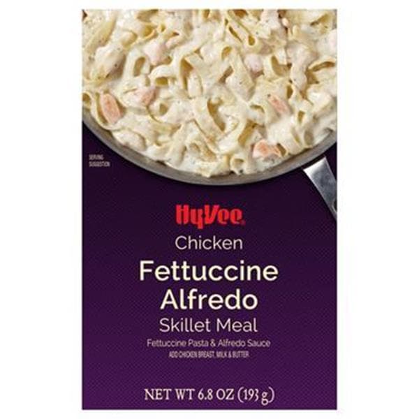 Hy-Vee Skillet Meal Chicken Fettuccine Alfredo