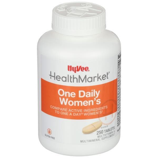 Hy-Vee Healthmarket One Daily Women'S Multivitamin Multimineral Supplement