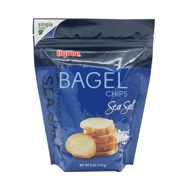 Hy-Vee Select Sea Salt Bagel Chip