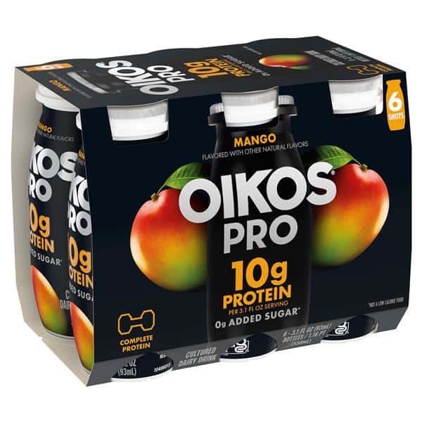 Oikos Pro Mango Flavor Cultured Dairy Drink