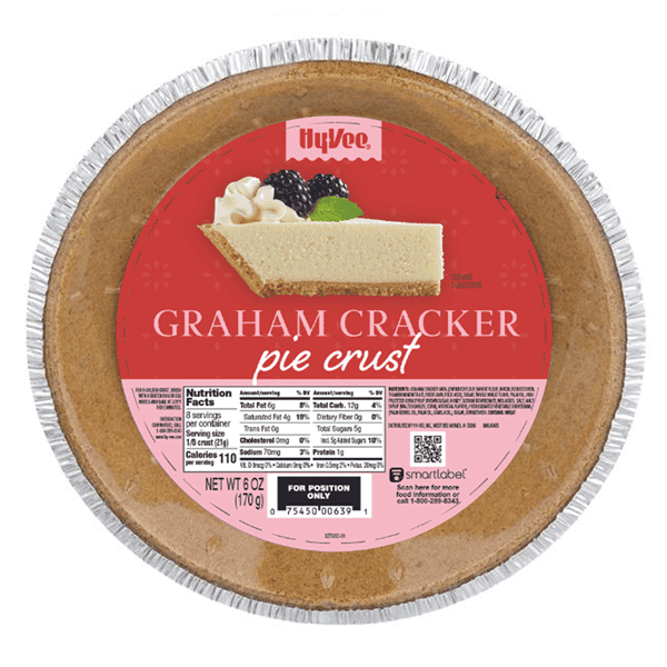 Hy-Vee Graham Cracker Pie Crust