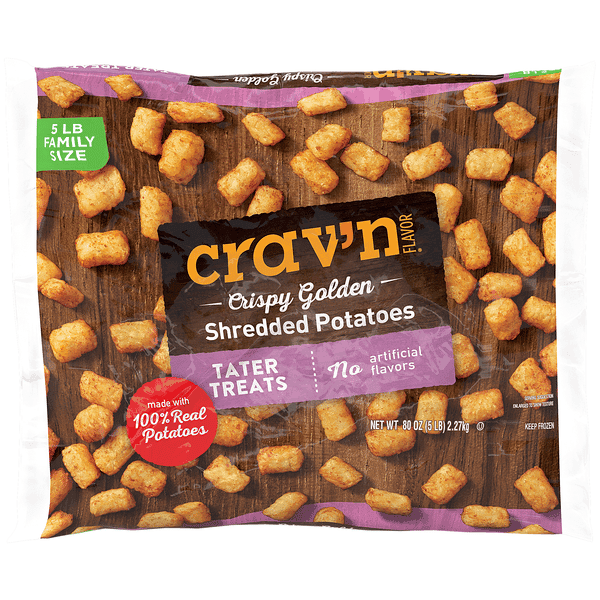 Crav'N Flavor Crispy Golden Shredded Potatoes