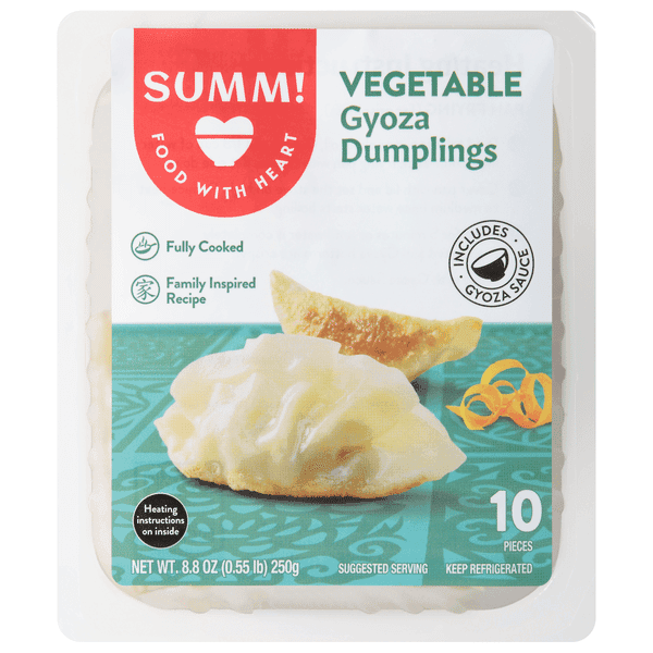Summ! Vegetable Gyoza Dumplings