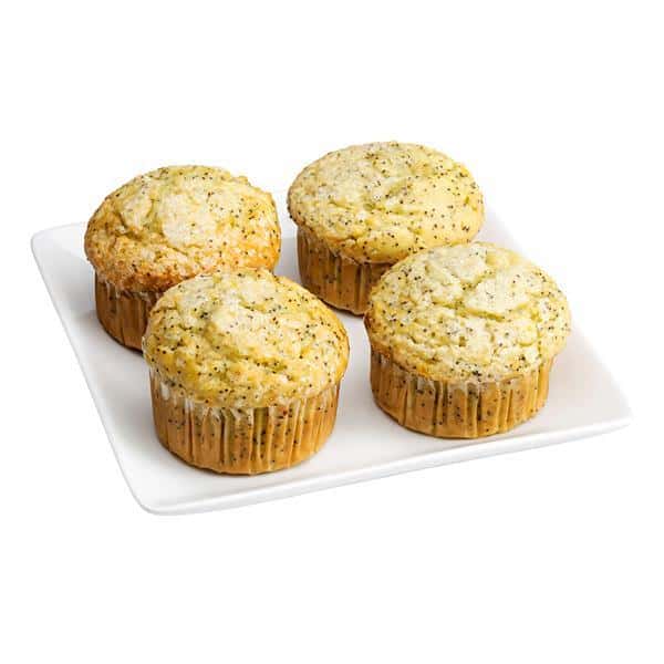 Loaded Jumbo Lemon Poppy Seed Muffins
