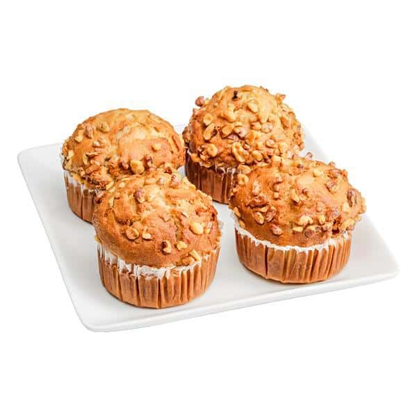 Loaded Jumbo Banana Nut Muffins