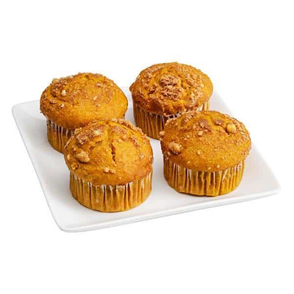 Loaded Jumbo Pumpkin Muffins