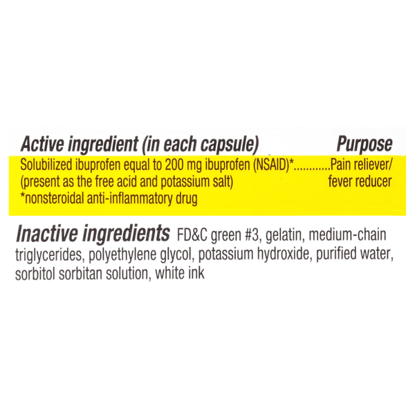 Topcare Ibuprofen Softgels