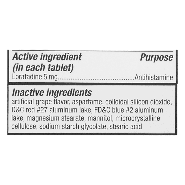 Top Care Health Children'S Non-Drowsy Allergy Relief Grape Chewable