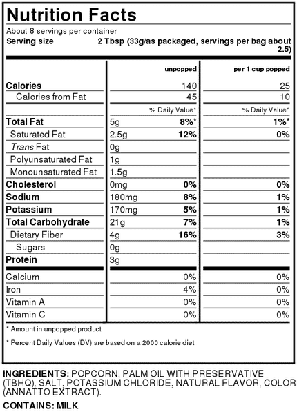 Hy-Vee Light Butter Microwave Popcorn