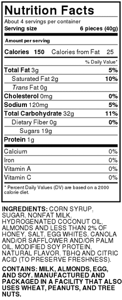 Hy-Vee Classic Candies Bit-O-Honey